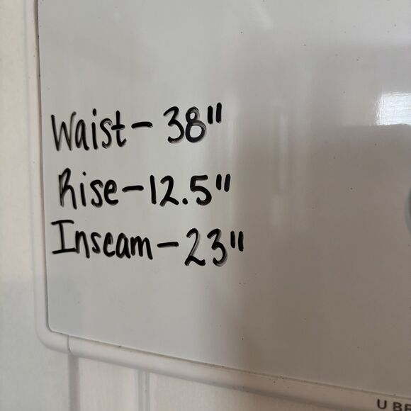 Croft & Barrow NEW Linen Blend Wide Leg Pants Yellow Striped Elastic Waist Sz XL - Picture 9 of 9